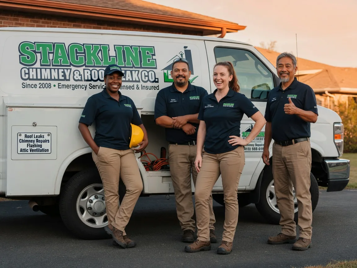 Chimney flashing repair company in Thomaston, GA
